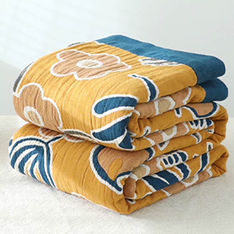 Yellow Flower Sofa Blanket Sofa Cover - image 4