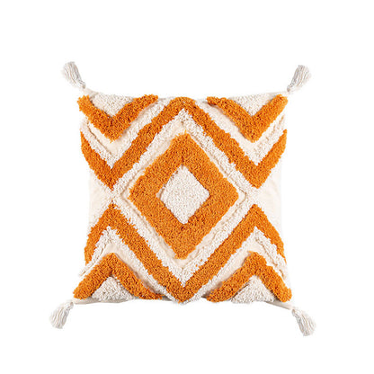 Ownkoti Morocco Jacquard Pillow Cover With Tassels - image 11