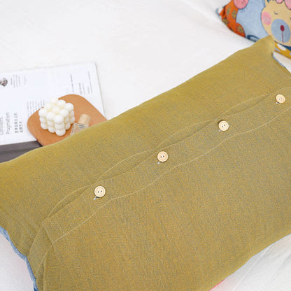 Ownkoti Cute Cats Pure Cotton Button Pillowcases (2PCS) - image 6