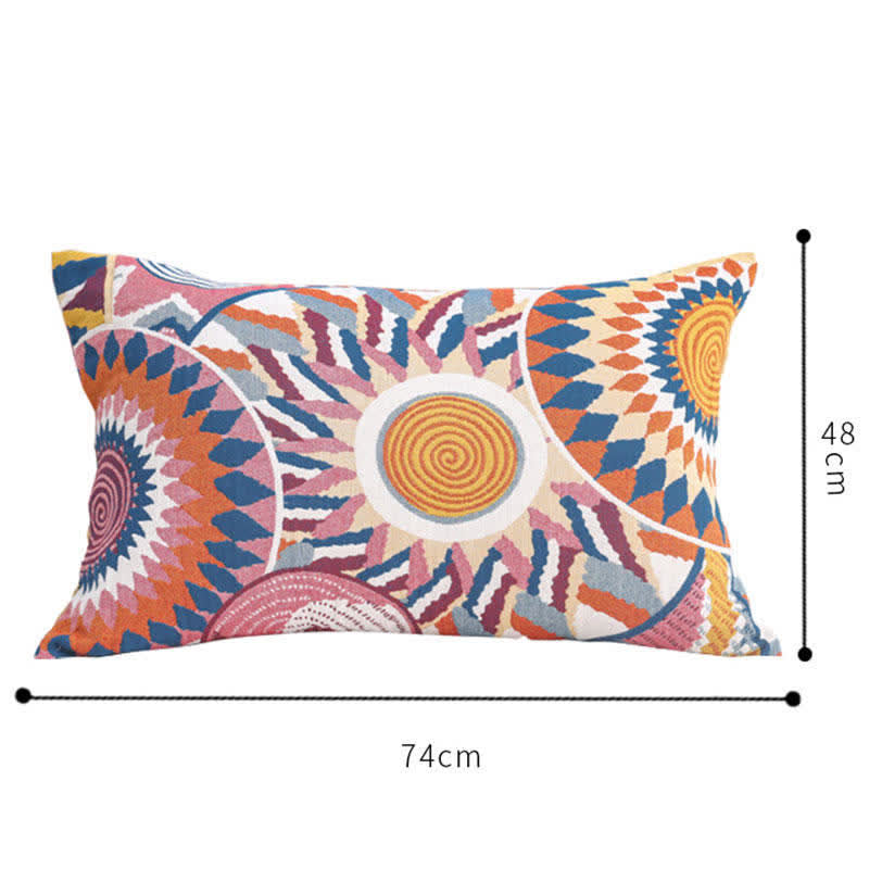 Ownkoti Nordic Sun Print Button Cotton Pillowcases (2PCS) - image 7