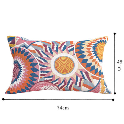 Ownkoti Nordic Sun Print Button Cotton Pillowcases (2PCS) - image 7