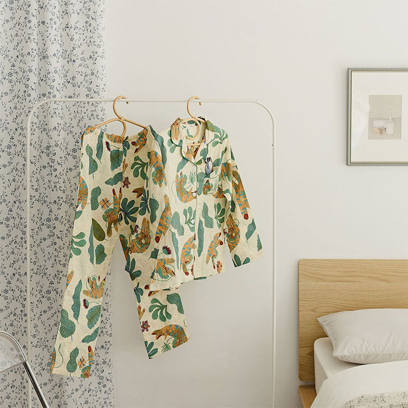 Cute Tiger Plant Loungewear Set - image 2