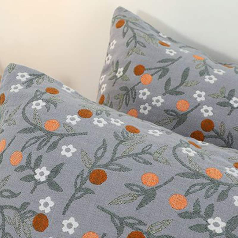 Ownkoti Rural Flower Pattern Pillowcases Pillow Shams (2PCS) - image 3
