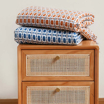 Ownkoti Knitted Sofa Blanket Couch Blanket With Tassels - image 24