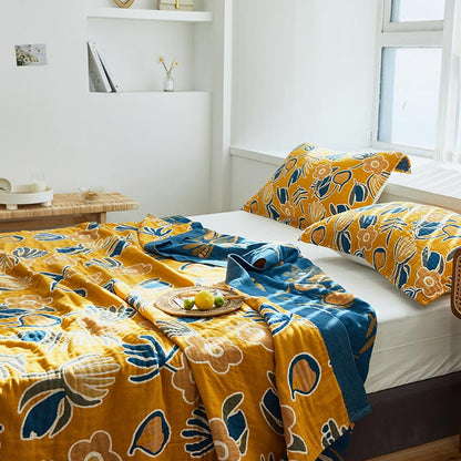 Ownkoti Bohemian Flower Print Double Side Quilt - image 13