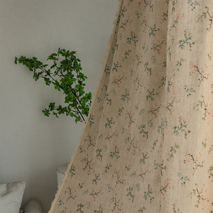 Countryside Style Floral Light Filtering Curtain - image 3