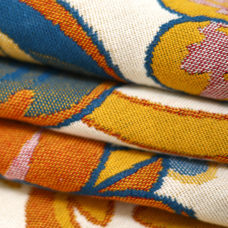 Blooming Flowers Reversible Cotton Bath Towel - image 9