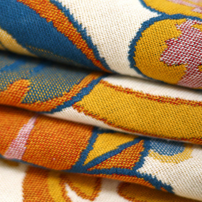 Blooming Flowers Reversible Cotton Bath Towel - image 9