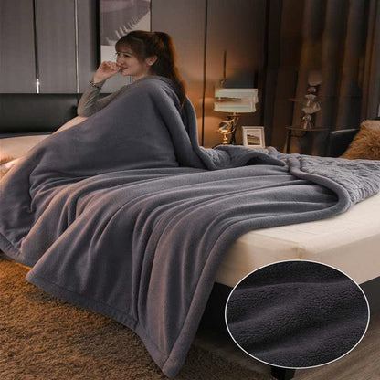 Luxurious Thick Warm Fleece Throw Blanket - image 5