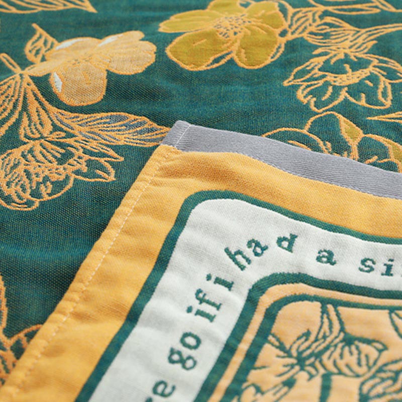 Ownkoti Flower Mixed Color Reversible Bath Towel - image 7