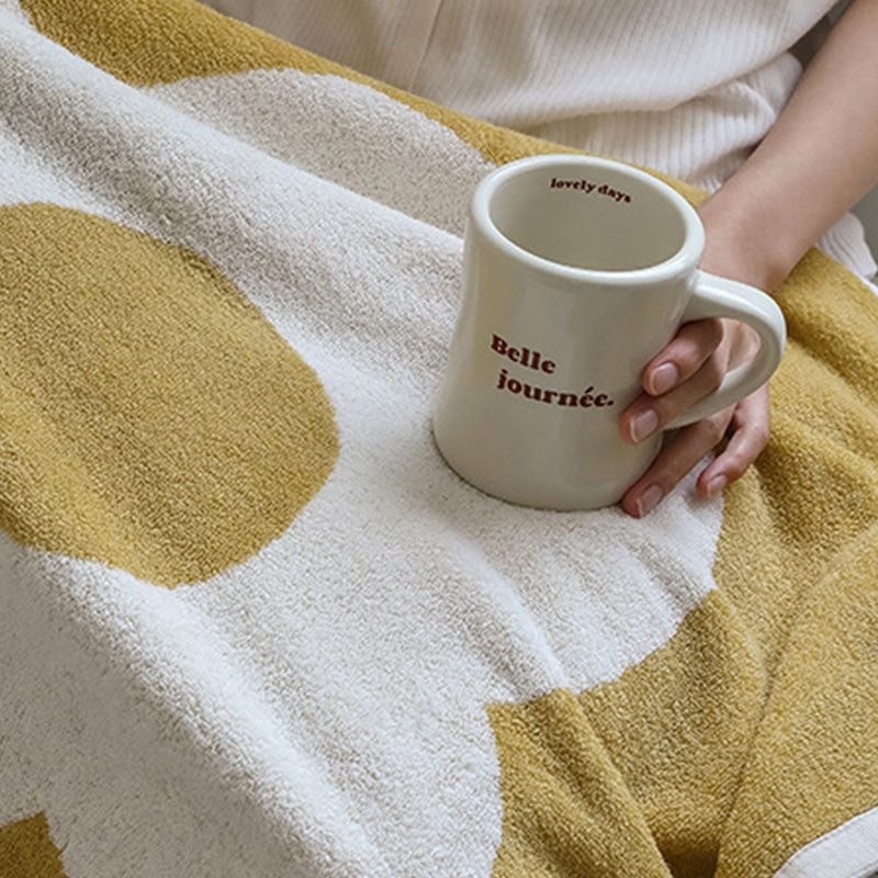 Flower Breathable Cotton Soft Towel - image 6