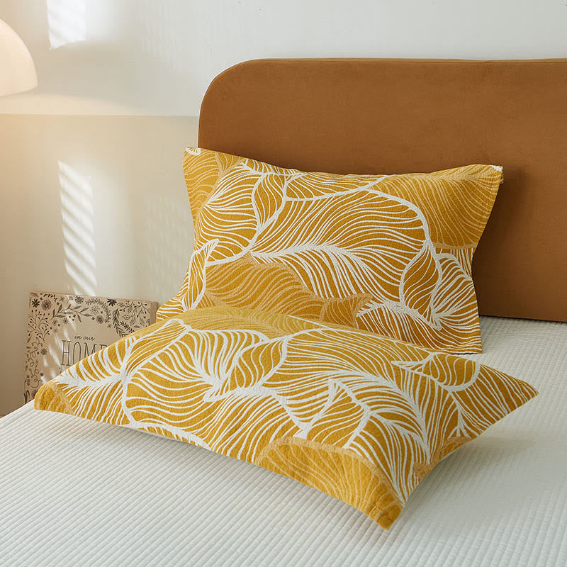 Plantain Leaf Three Layers Breathable Quilt - image 9