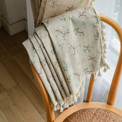 Countryside Style Floral Light Filtering Curtain - image 7