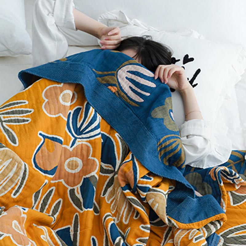 Ownkoti Bohemian Flower Print Double Side Quilt - image 7