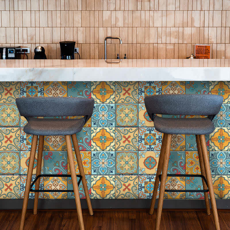 Ownkoti Mixed Pattern Self-Adhesive Wall Sticker (10PCS) - image 3