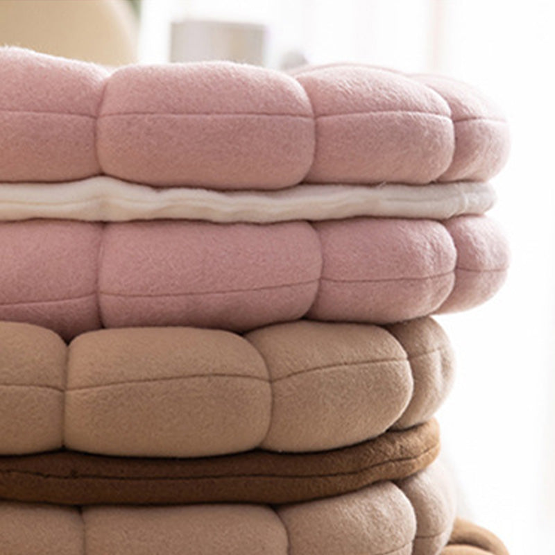 Cute Biscuit Circle Shape Seat Cushion - image 9