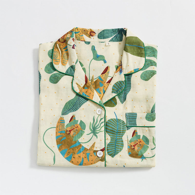 Cute Tiger Plant Loungewear Set - image 8