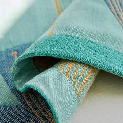 Dandelion Print Cotton Gauze Pillow Towel (2PCS) - image 2