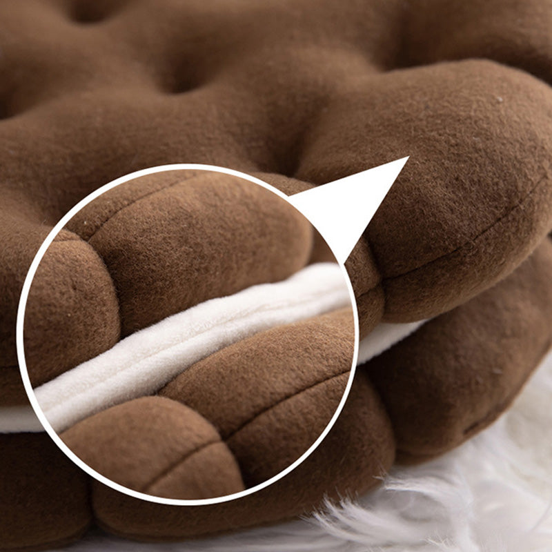 Cute Biscuit Circle Shape Seat Cushion - image 5