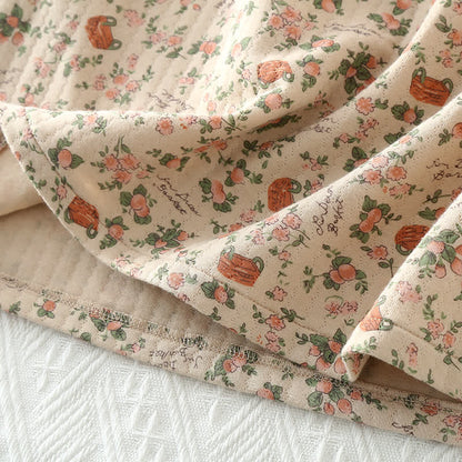 Vintage Rose Garden Cotton Loungewear Set - image 8