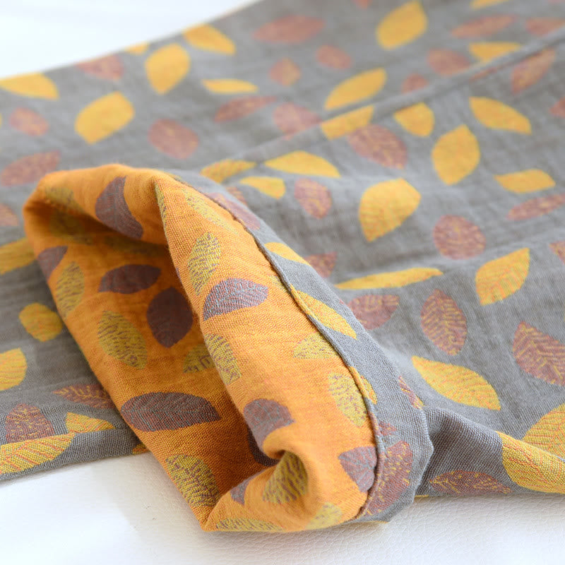 Leaf Pattern Soft Cotton Loungewear Set - image 10