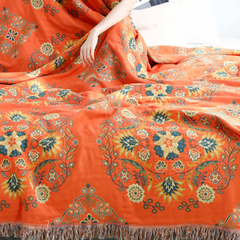 Ownkoti Pattern Reversible Quilt Flower Leisure Quilt - image 6