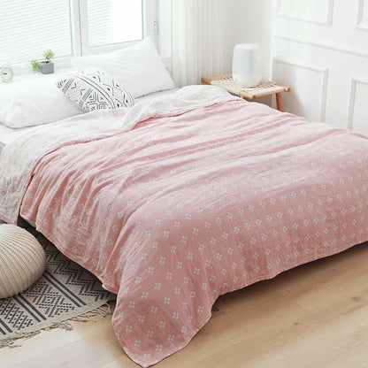 Ownkoti Mini White Square Plaid Cotton Quilt - image 2