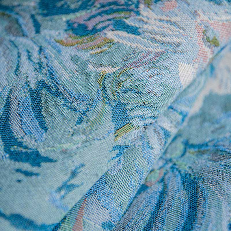 Flower Oil Painting Style Tassel Curtain - image 10