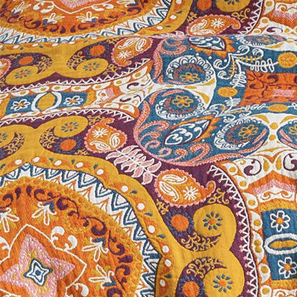 Dark Orange Comfy Reversible Cotton Quilt - image 5