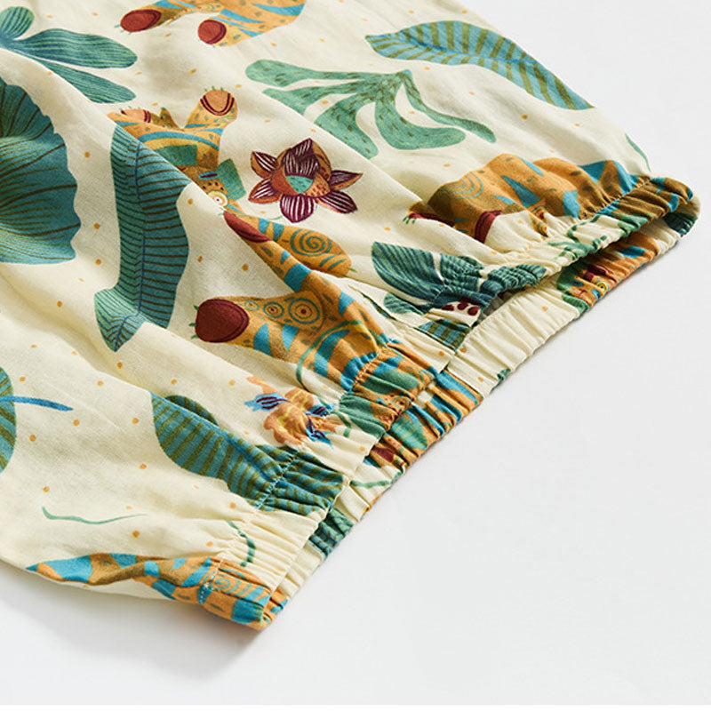 Cute Tiger Plant Loungewear Set - image 6