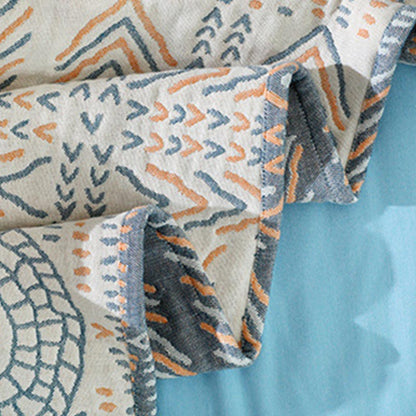 Ownkoti Boho Striped Cotton Quilt Reversible Sofa Towel - image 10