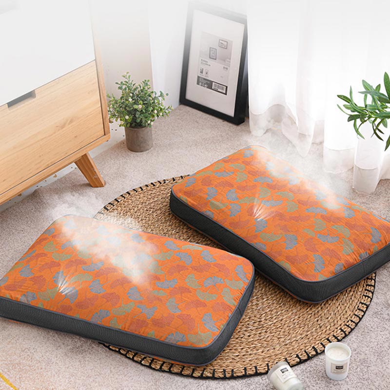 Buckwheat Pillow Ginkgo Leaf Cotton Pillowcase - image 4