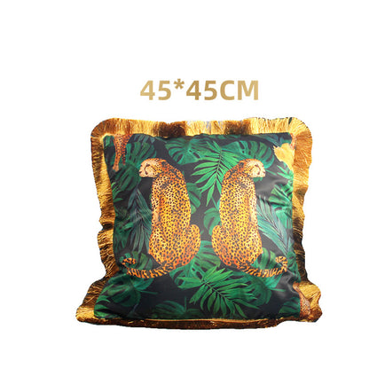 Animal Pattern Tassel Sofa Pillowcase - image 10