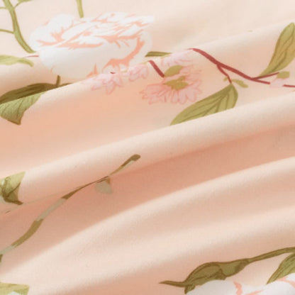 Pink Flower Print Soft Breathable Nightdress - image 8