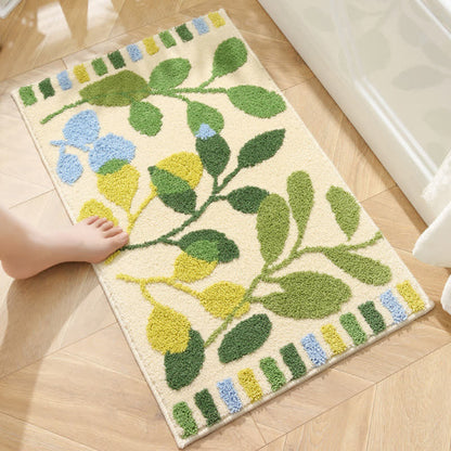 Ownkoti Palm Soft Non-Slip Entryway Rug - F - 19.6" x 31.5" - image 11
