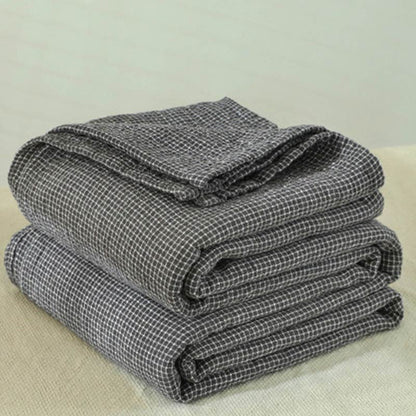 Ownkoti Plaid Sofa Blanket Gauze Sofa Cover - image 10