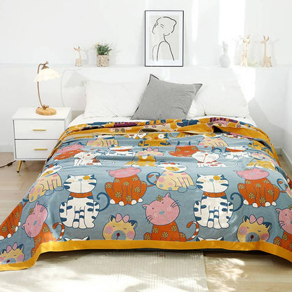 Ownkoti Cute Animal Cartoon Reversible Cotton Quilt - image 2