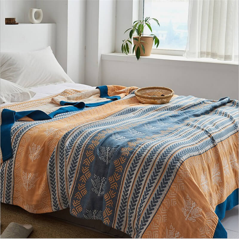 Ownkoti Wheat Ear Texture Cotton Reversible Quilt - image 1