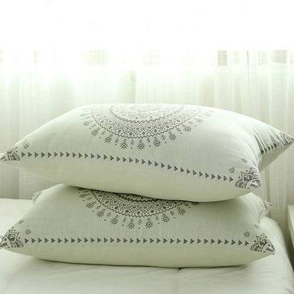 Mandala Cotton Pillow Cover Button Pillowcases (2PCS) - image 3