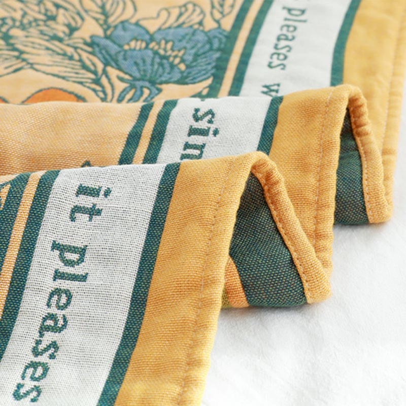 Ownkoti Flower Mixed Color Reversible Bath Towel - image 8