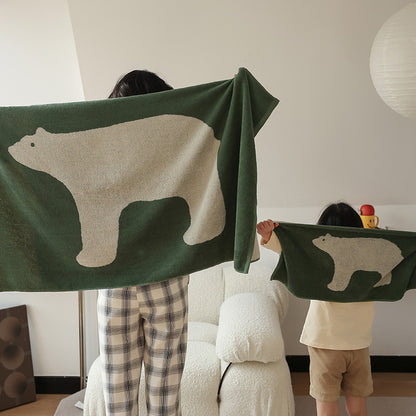 Polar Bear Breathable Cotton Towel - image 10