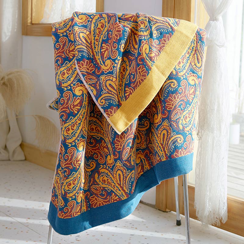 Ownkoti Mixed Color Reversible Gauze Bath Towel - image 4