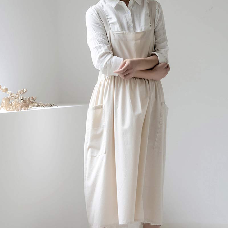 Ownkoti Cooking Adjustable Apron with Pockets - White - One Size - image 9