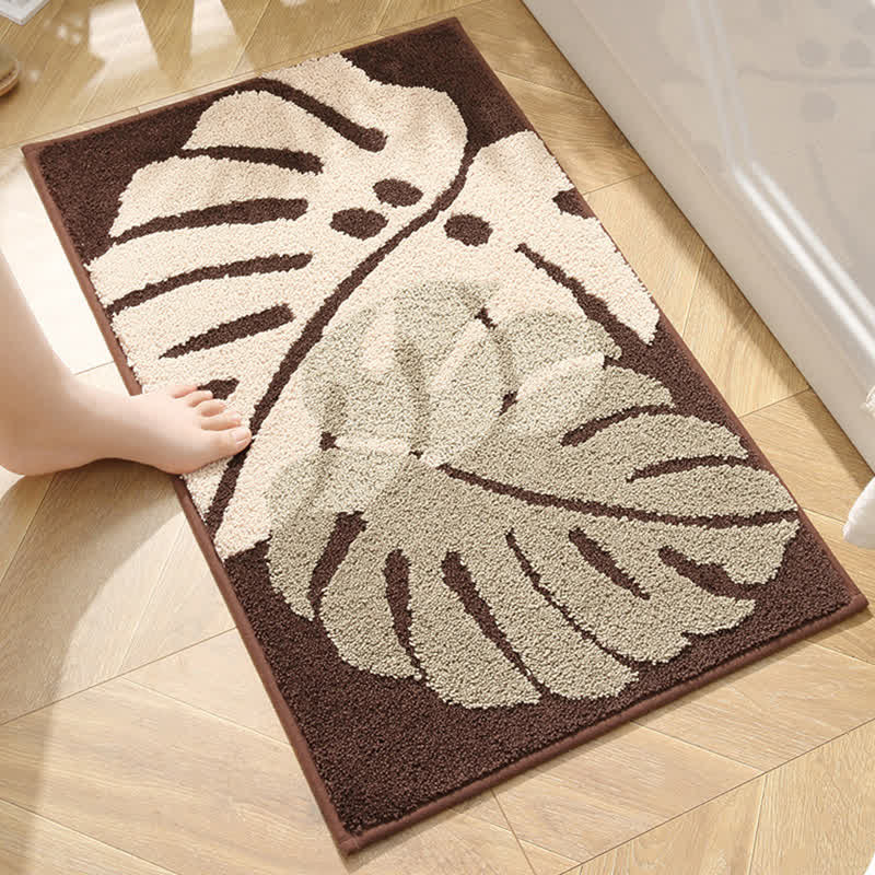 Ownkoti Palm Soft Non-Slip Entryway Rug - B - 19.6" x 31.5" - image 4
