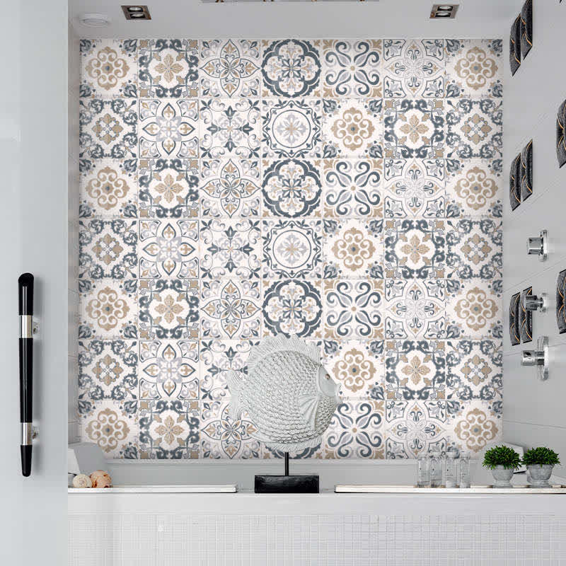 Ownkoti Mixed Pattern Wallpaper Sticker for Home (10PCS) - image 1