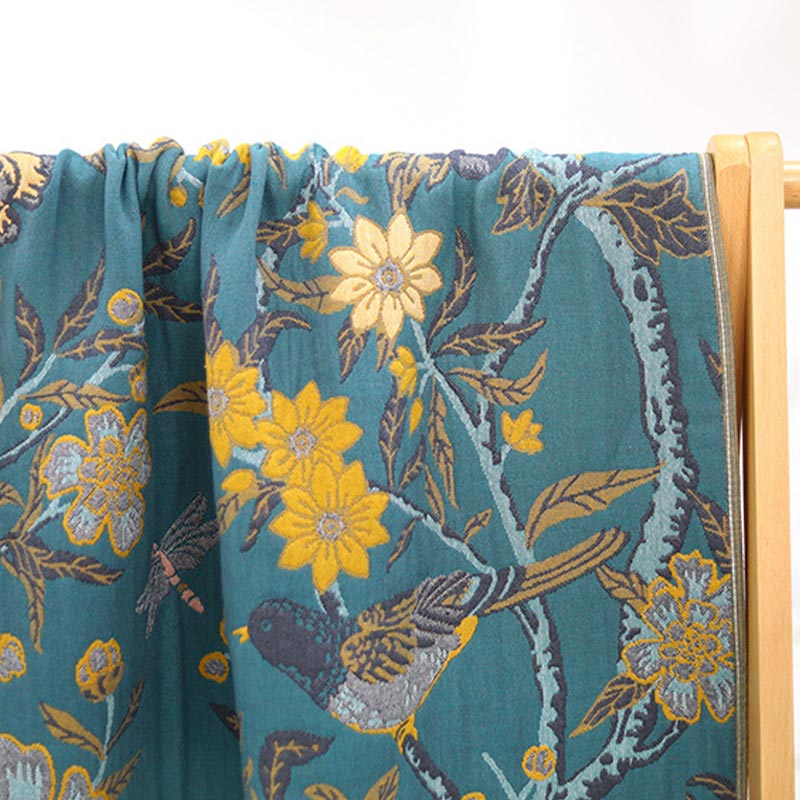 Bright Color Hibiscus Reversible Bath Towel - image 11