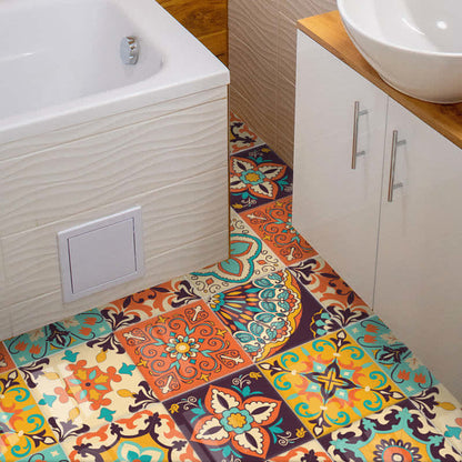 Ownkoti Mixed Abstract Pattern Wallpaper Wall Sticker (10PCS) - image 5