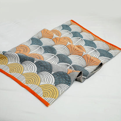 Ownkoti Shell Print Jacquard Cotton Bath Towel - image 8